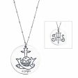 Ladies  Necklace Amen IHS - PANI&PESCI GRANDE 55MM Supply