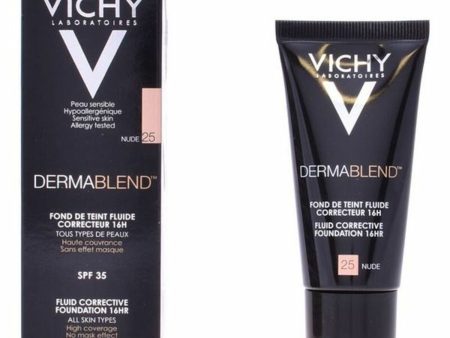 Fluid Foundation Make-up Dermablend Vichy Spf 35 30 ml Online Hot Sale