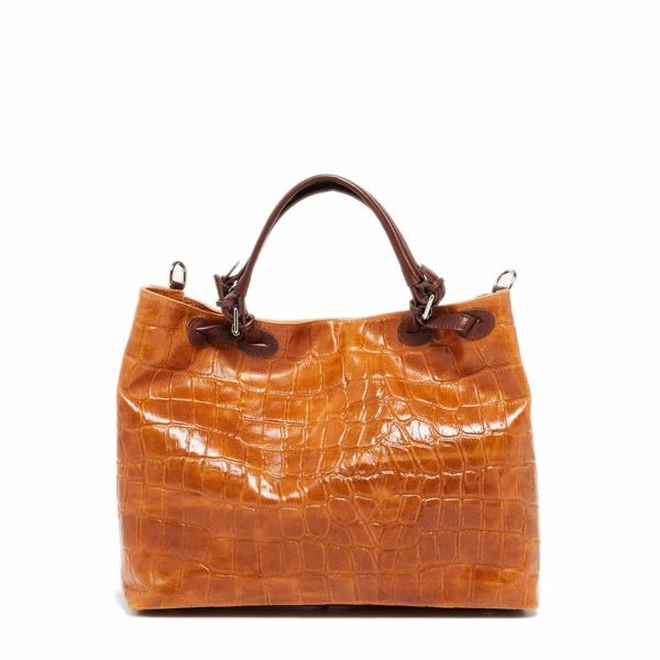 Women s Handbag Ábaco AS221LIVIAU006 Brown 39 x 32 x 14 cm Online now