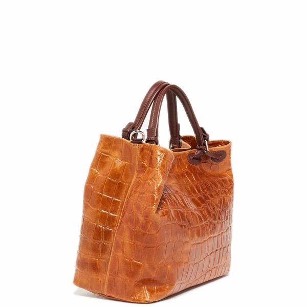 Women s Handbag Ábaco AS221LIVIAU006 Brown 39 x 32 x 14 cm Online now