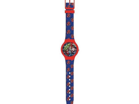 Infant s Watch Marvel AVENGERS - TIN BOX (Ø 32 mm) Online Sale