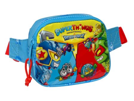 Belt Pouch SuperThings Rescue force 14 x 11 x 4 cm Blue Children s Hot on Sale