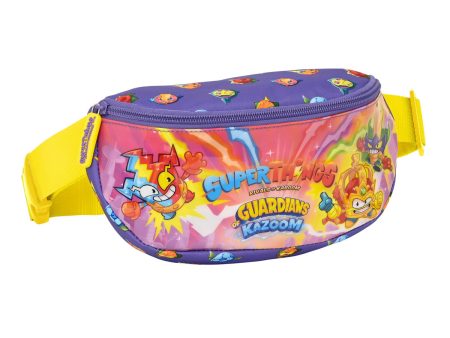 Belt Pouch SuperThings Guardians of Kazoom Yellow Purple 23 x 14 x 9 cm Cheap