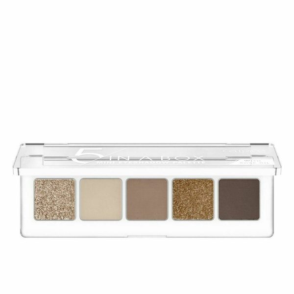 Eye Shadow Palette Catrice 5 in a box Nº 010-golden nude look (4 g) For Sale