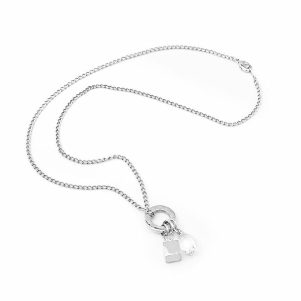 Ladies  Necklace Folli Follie 3N9F106C 32 cm on Sale