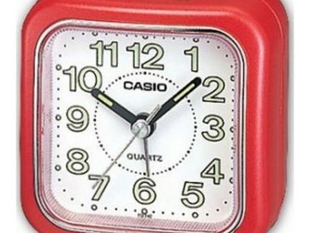 Alarm Clock Casio TQ-142-4EF Red For Discount