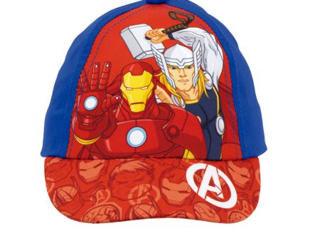 Child Cap The Avengers Infinity 44-46 cm Red Black Online Hot Sale