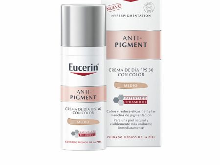 Crème Make-up Base Eucerin Anti Pigment Medio (50 ml) Cheap