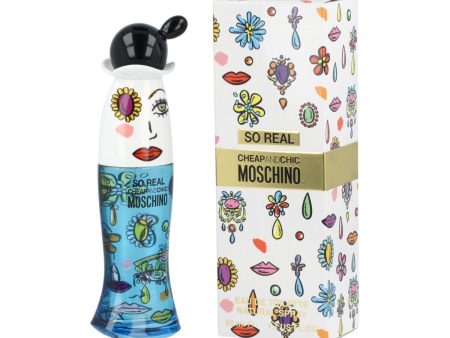 Women s Perfume Moschino EDT Cheap & Chic So Real 50 ml For Discount