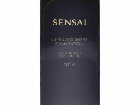 Fluid Foundation Make-up Sensai Kanebo Spf 15 (30 ml) For Sale