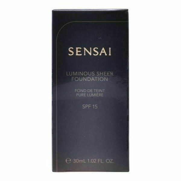 Fluid Foundation Make-up Sensai Kanebo Spf 15 (30 ml) For Sale