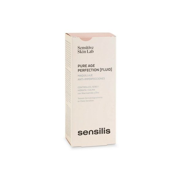 Crème Make-up Base Sensilis Pure Age Perfection 03-beig Anti-imperfections (30 ml) Online Sale