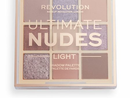 Eye Shadow Palette Revolution Make Up Ultimate Nudes Clear 8,1 g on Sale