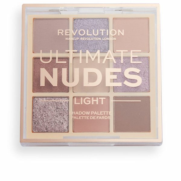 Eye Shadow Palette Revolution Make Up Ultimate Nudes Clear 8,1 g on Sale