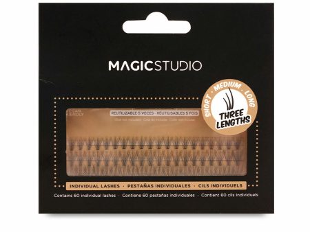 Set of false eyelashes Magic Studio Mink Individual 60 Units (60 Units) For Sale