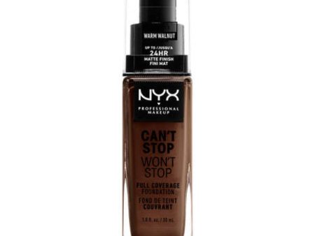 Crème Make-up Base NYX Can t Stop Won t Stop warm walnut (30 ml) on Sale