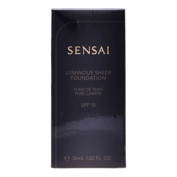 Fluid Foundation Make-up Sensai Kanebo Spf 15 (30 ml) For Sale