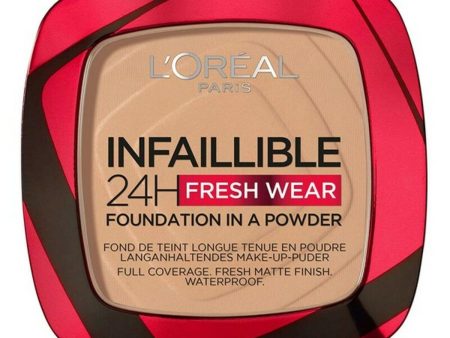 Compact Make Up L Oreal Make Up Infallible Fresh Wear 24 hours 140 (9 g) For Cheap