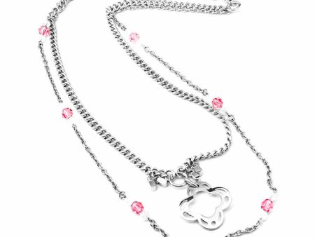 Ladies  Necklace Folli Follie 3N9F226PW 45 cm Supply