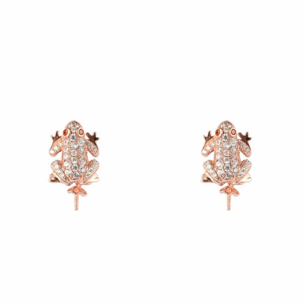 Ladies  Earrings Lancaster JLA-EAR-FROG-2 1,2 cm Online Hot Sale