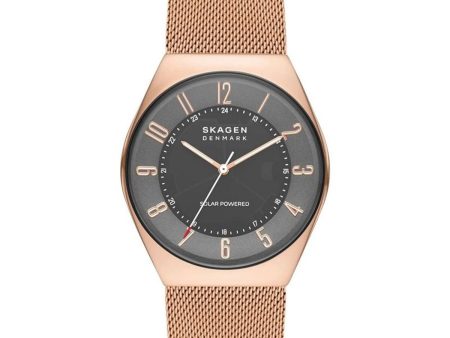 Men s Watch Skagen GRENEN SOLAR POWERED (Ø 37 mm) on Sale