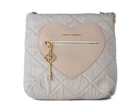 Women s Handbag Laura Ashley DIXIE-CREAM Grey 24 x 24 x 9 cm Sale