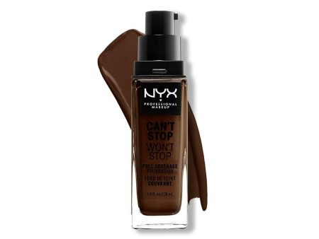 Crème Make-up Base NYX Can t Stop Won t Stop Deep Ebony 30 ml For Discount