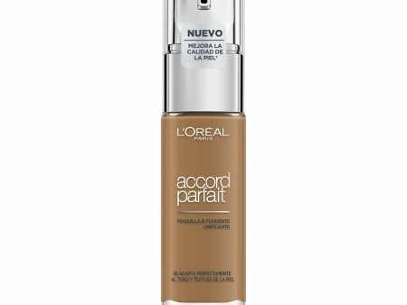 Fluid Foundation Make-up L Oreal Make Up Accord Parfait 8,5D 8,5W-caramel 30 ml Sale