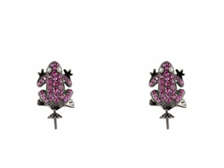 Ladies  Earrings Lancaster JLA-EAR-FROG-5 1,2 cm For Discount