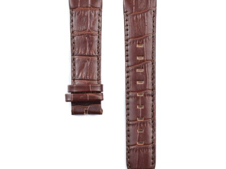 Watch Strap Bobroff BFS023 Brown Fashion