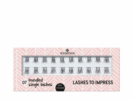 Set of false eyelashes Essence Lashes To Impress Nº 07 (20 Units) Online now