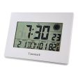 Wall Clock with Thermometer Timemark White (24 x 17 x 2 cm) on Sale