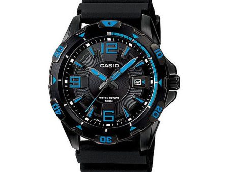 Men s Watch Casio MTD-1065B-1A1 Black (Ø 45 mm) Supply