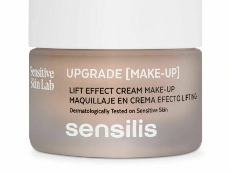 Crème Make-up Base Sensilis Upgrade Make-Up 01-bei Lifting Effect (30 ml) For Sale