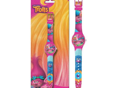 Infant s Watch Cartoon TROLLS - BLISTER PACK For Cheap