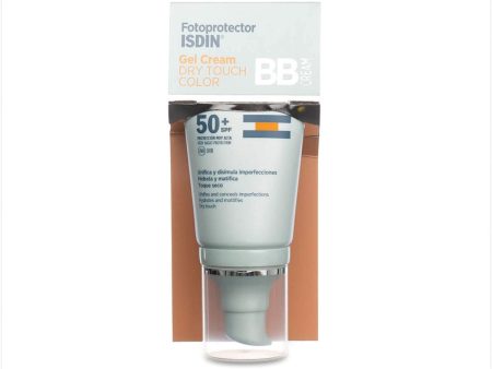 Hydrating Cream with Colour Isdin Fotoprotector Gel SPF 50+ 50 ml Discount