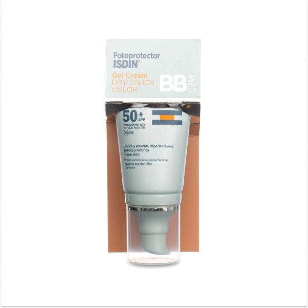 Hydrating Cream with Colour Isdin Fotoprotector Gel SPF 50+ 50 ml Discount