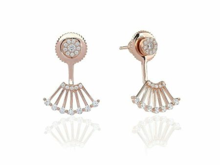 Ladies  Earrings Sif Jakobs E0604-CZ-RG 3 cm Supply