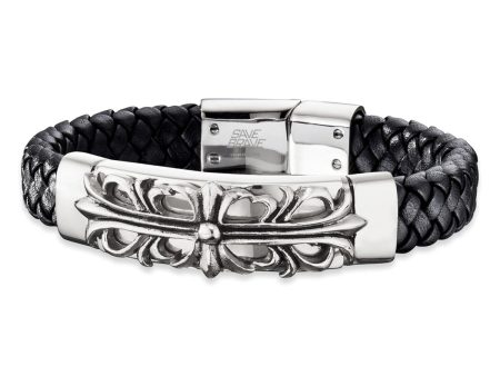 Men s Bracelet Save Brave SBB-PARIS-BK-19 19 cm Sale