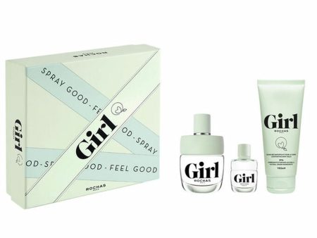 Women s Perfume Set Rochas Girl 3 Pieces Cheap