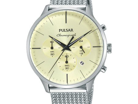 Men s Watch Pulsar PT3859X1 (Ø 43 mm) Discount