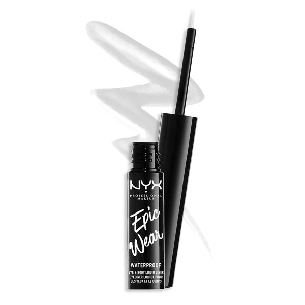 Eyeliner NYX Epic Wear Water resistant White Discount