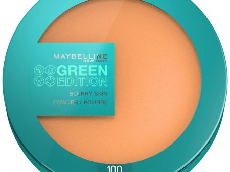 Compact Powders Maybelline Green Edition Nº 100 Softener Online now