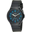 Men s Watch Casio MW-240-2 Black (Ø 35 mm) (Ø 43,5 mm) Hot on Sale