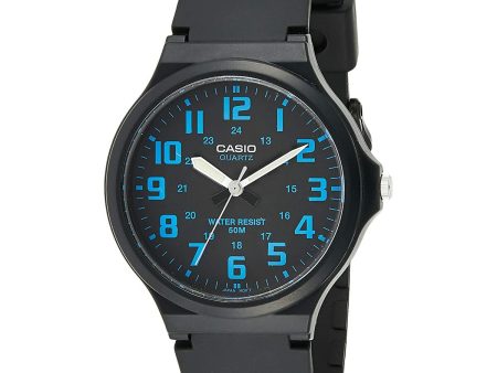 Men s Watch Casio MW-240-2 Black (Ø 35 mm) (Ø 43,5 mm) Hot on Sale