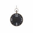 Wall Clock DKD Home Decor Crystal Black Golden Iron (60 x 6.5 x 80 cm) Sale