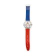 Unisex Watch Amen GESÙ Rosso Blu (Ø 39 mm) Supply