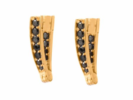 Ladies  Earrings Sif Jakobs E1024-BK-RG 2 cm Fashion