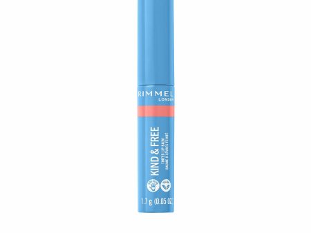 Coloured Lip Balm Rimmel London Kind & Free Nº 004-hibiscus blaze (1,7 g) Cheap