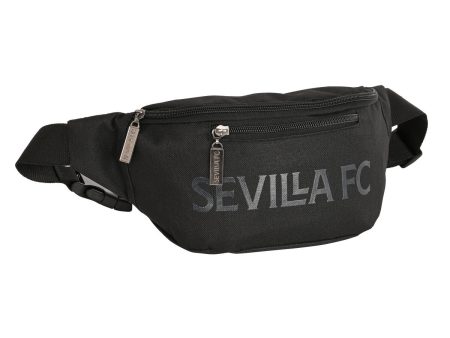 Belt Pouch Sevilla Fútbol Club Teen Black Sporting 23 x 12 x 9 cm Sale